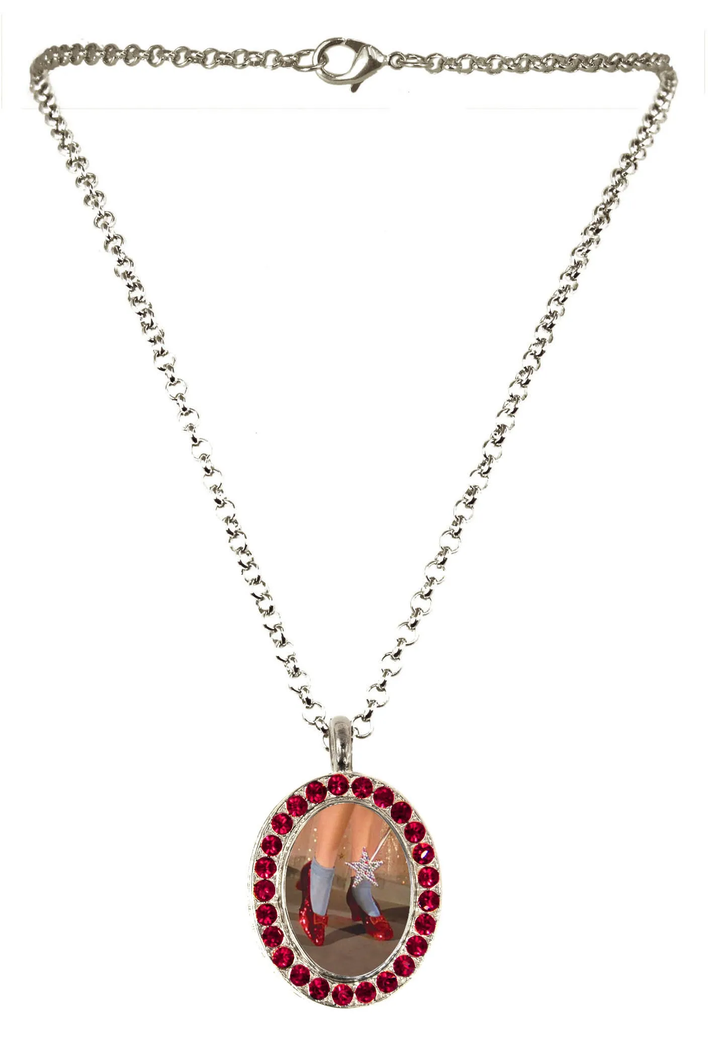 Tarina Tarantino Wizard of Oz My Pretty Ruby Slippers Small Cameo Necklace