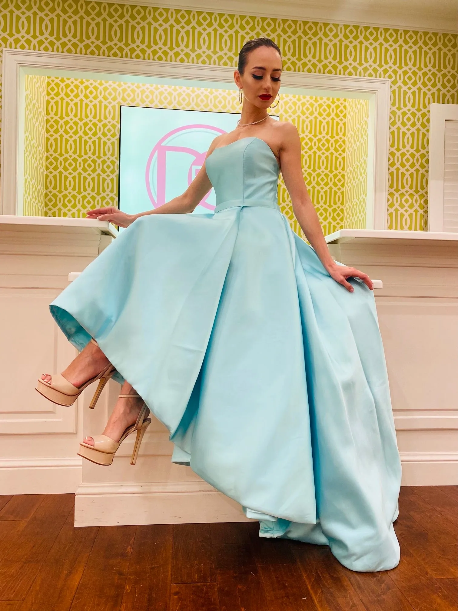 The Annabelle High Low Gown