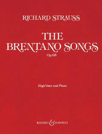 The Brentano Songs, Op. 68 (High Voice)