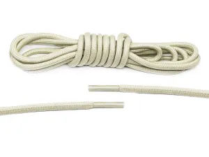 The Soft White Round Shoe Lace
