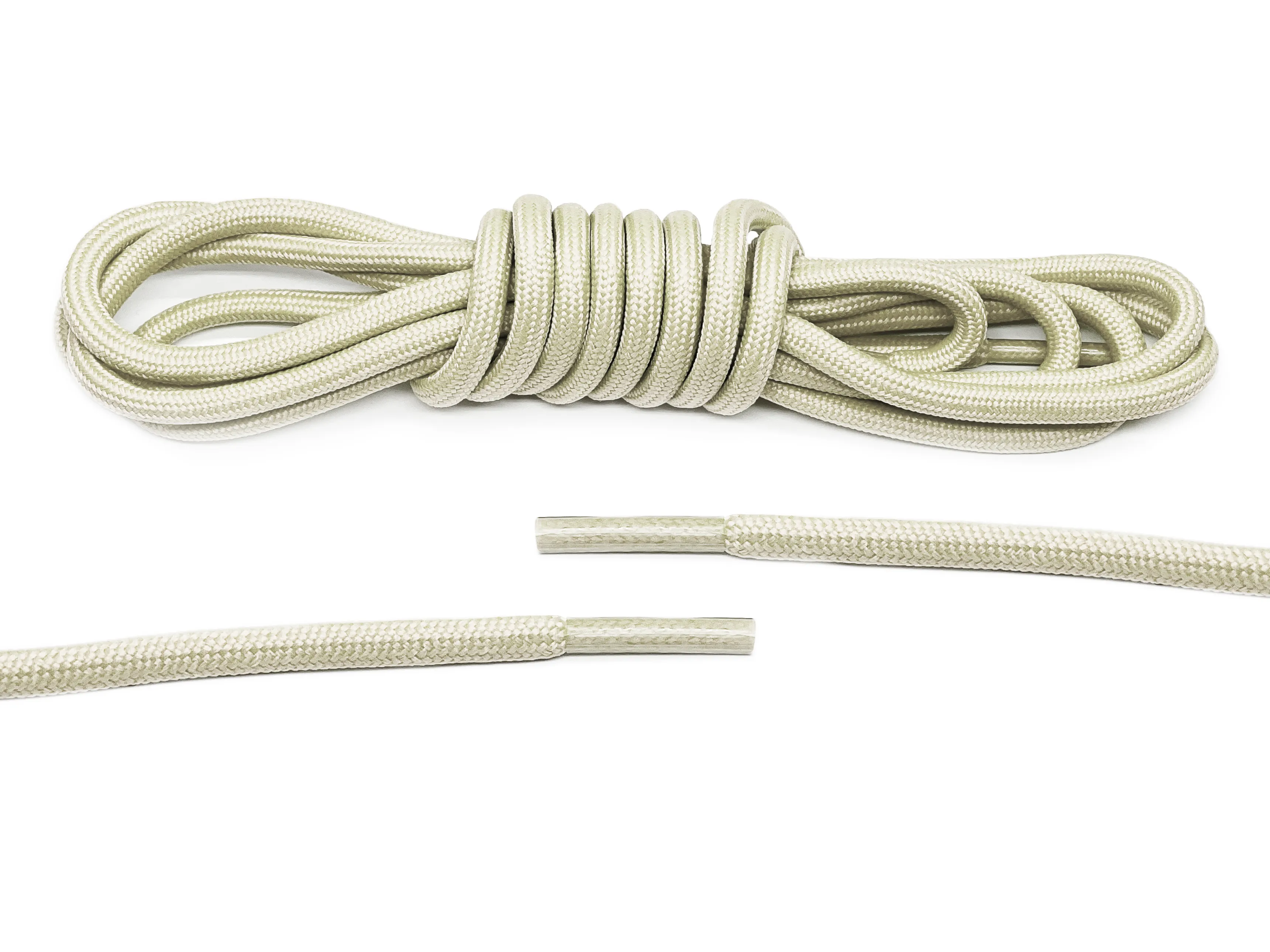 The Soft White Round Shoe Lace