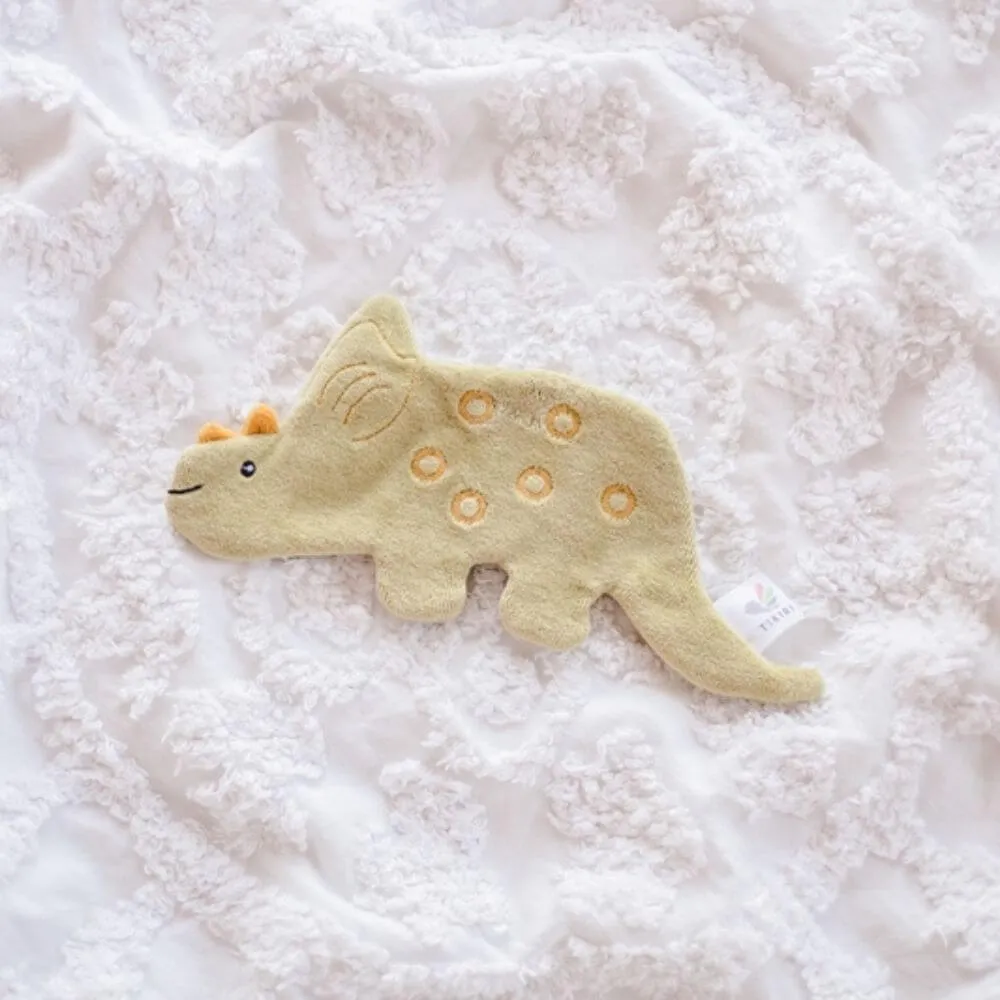 Tikiri Triceratops Scrunchie Toy