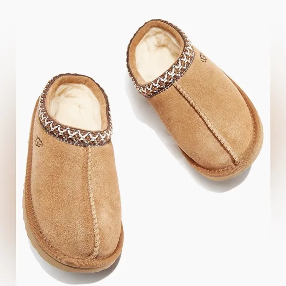 Ugg Kids Tasman II Embroidered Slipper size 8