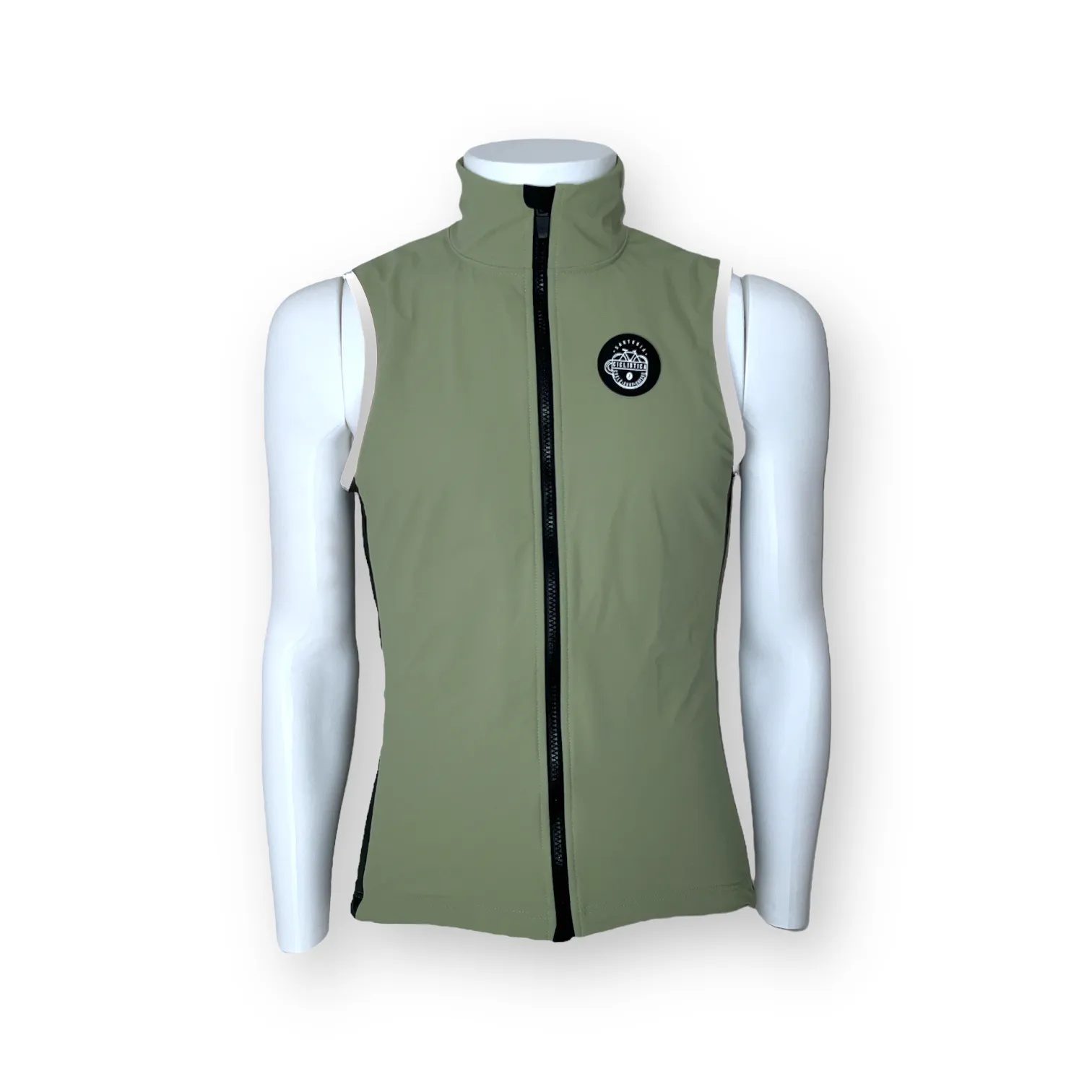 Unisex Warm winter vest with PrimaLoft® - Moss green