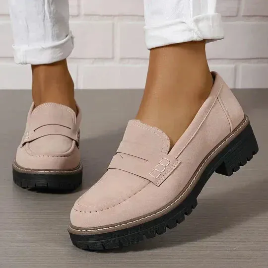 Vailess - Suede Retro Loafers