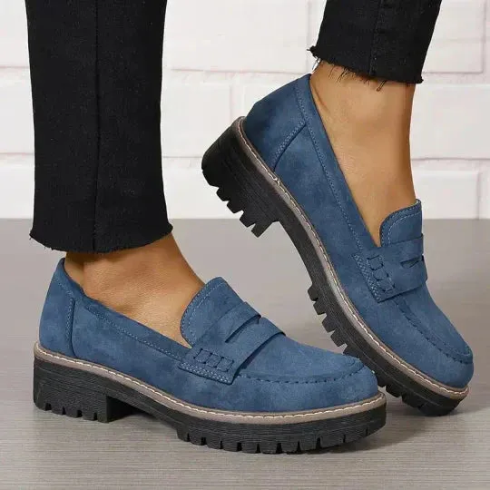 Vailess - Suede Retro Loafers