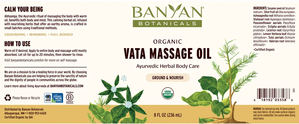 Vata Massage Oil