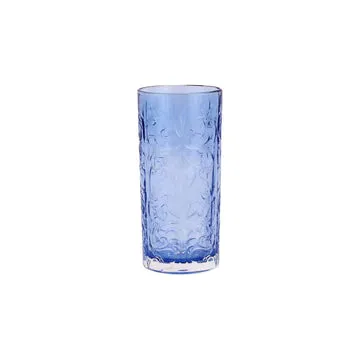 Vietri Barocco Cobalt High Ball Glass
