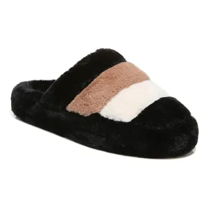 Vionic Women's Cosmina Black / Multi Shearling Slipper