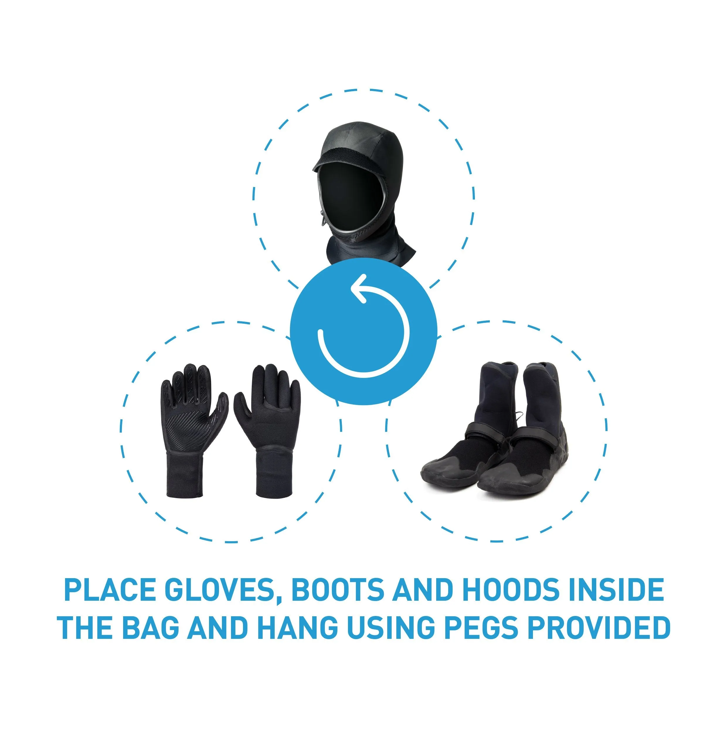 Wetsuit Accessories Dryer Bag