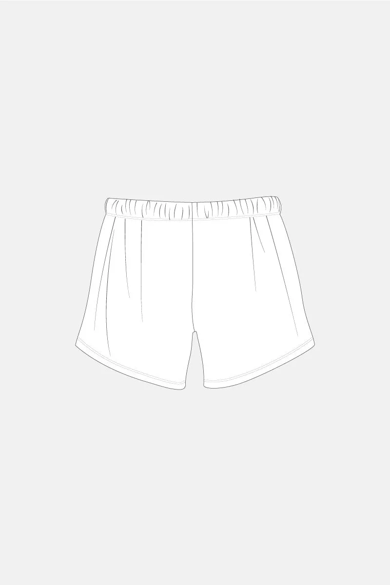 White MAG Shorts