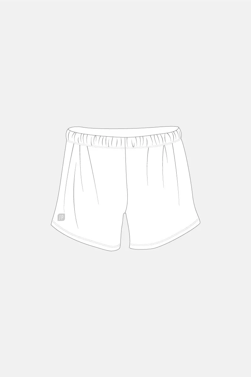 White MAG Shorts