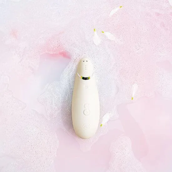 Womanizer Premium 2 Pleasure Air Clitoral Stimulator - Warm Gray