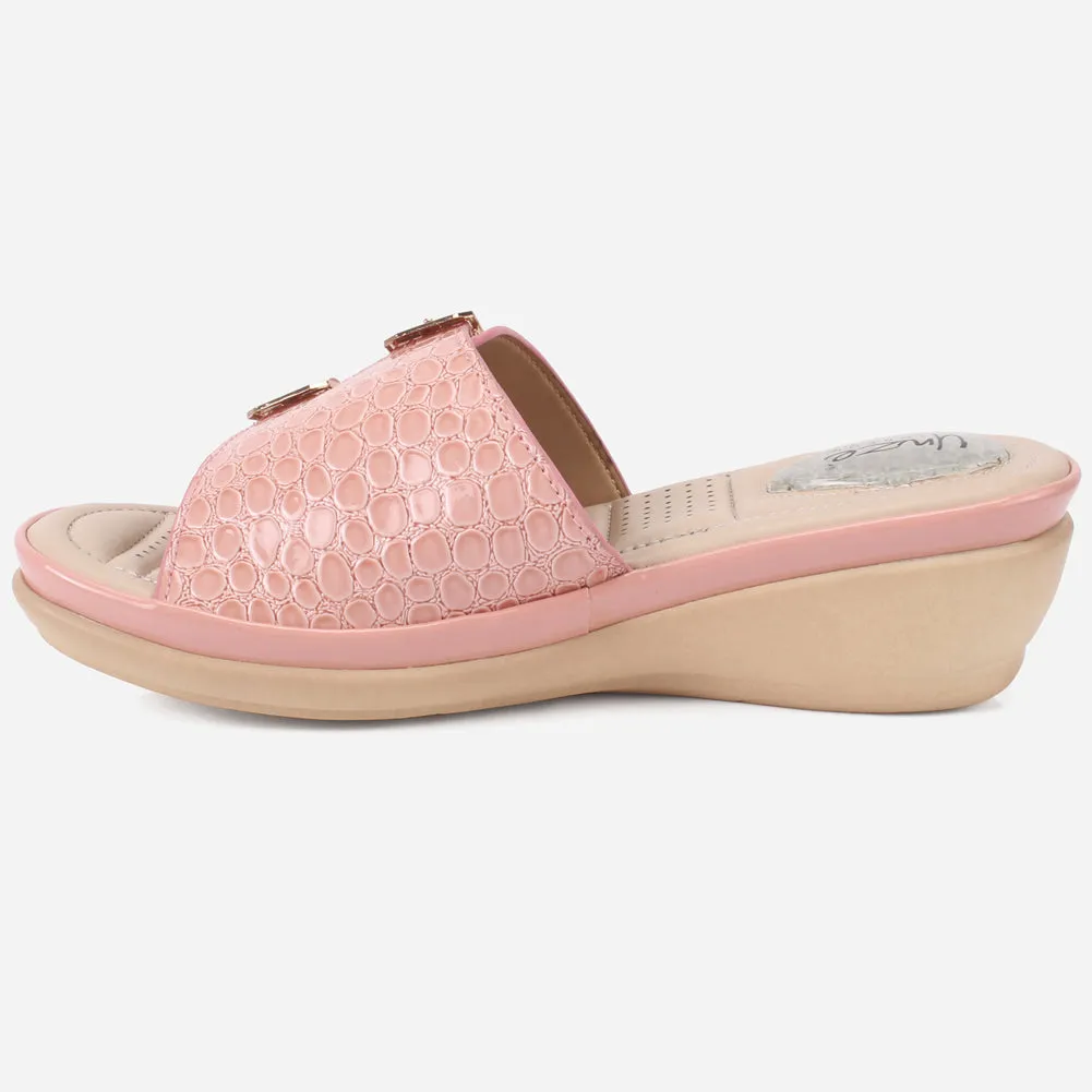 Women "HAZEL" Comfort Open Toe Slippers