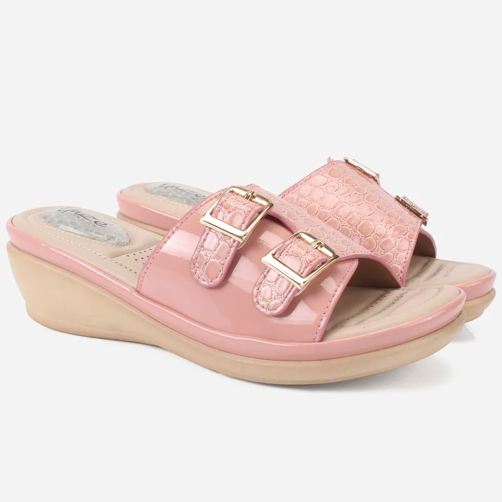 Women "HAZEL" Comfort Open Toe Slippers