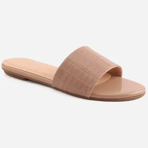 Women "LILY" Matt Slip On Slippers