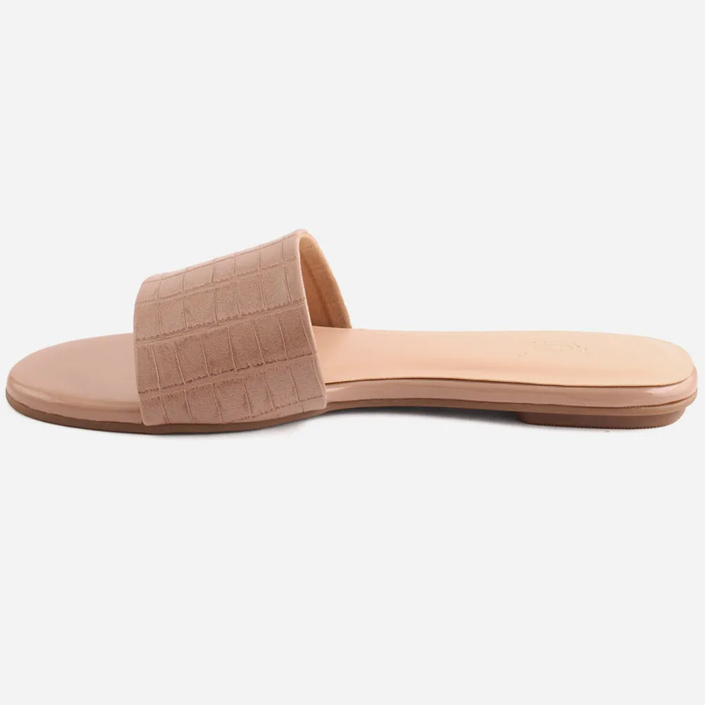 Women "LILY" Matt Slip On Slippers