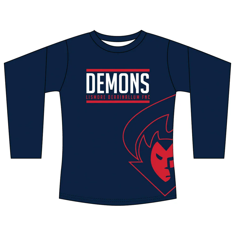 Womens Long Sleeve Warm Up Top Lismore Derri FC