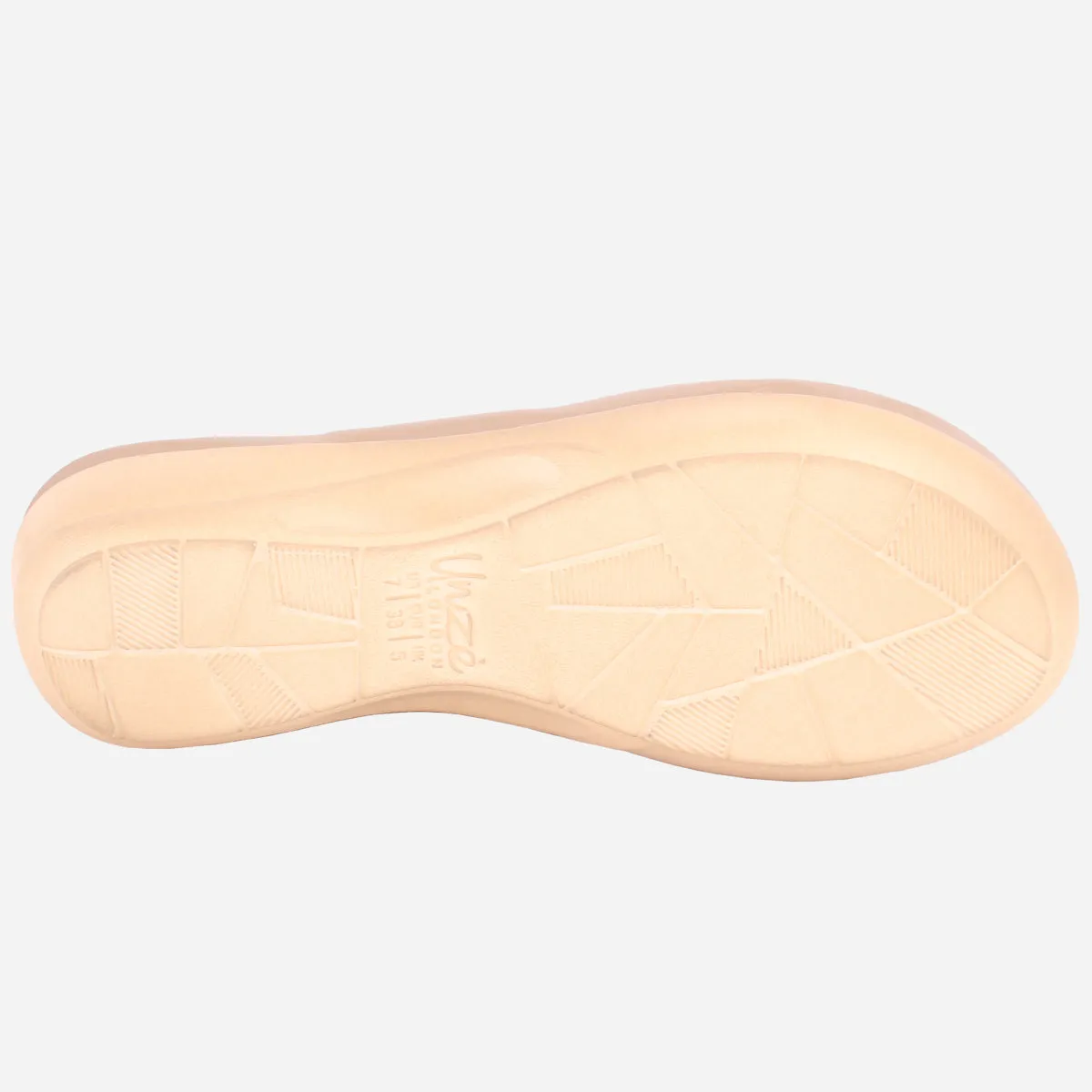 Womens "ERINE" Open Toe Comfy Everyday Wedge Slipper