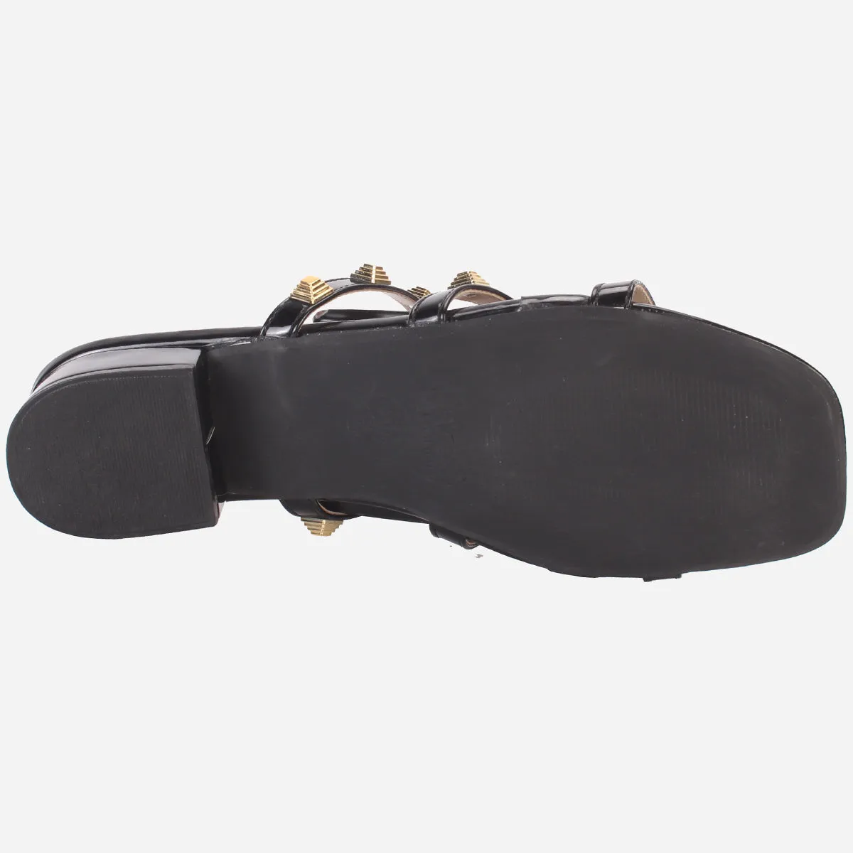 Womens "OZLEM" Decorated Block Heel Sandals