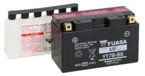 Yuasa Battery Maintenance Free AGM YT7B-BS Part# YUAM62T7B