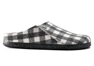 'Zermatt Rivet' women's homeslipper - back white